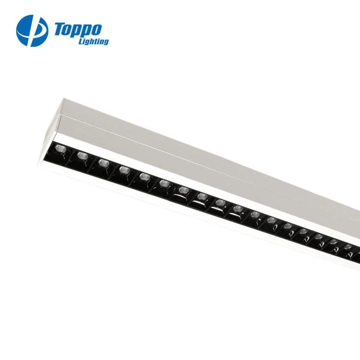 Luce lineare refective IP20 con alluminio + materiale PC Swtich 100000 prima del guasto
